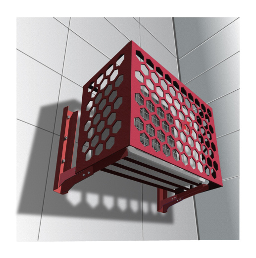 Корзины для кондиционеров с перфорацией в виде ромба RAL3011